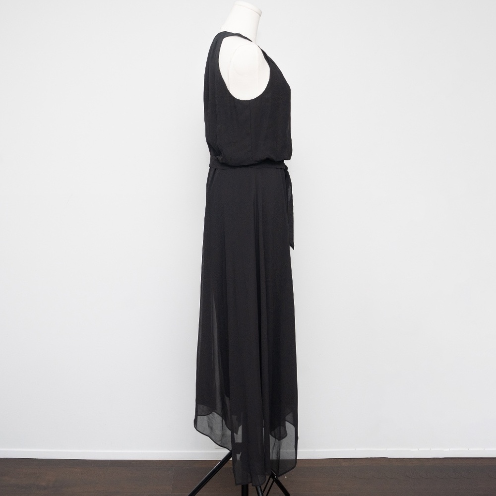 Adrianna Papell - Chiffon Overlay Jumpsuit - Picture 6 of 14